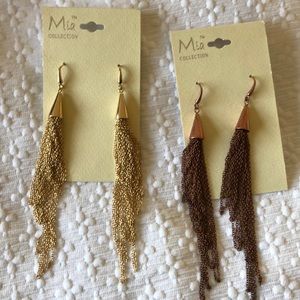 Two pair earrings